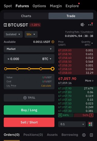 bitcoin trade example