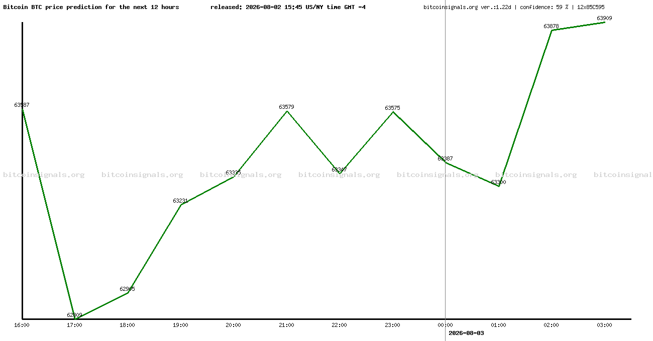 12 hours bitcoin price prediction