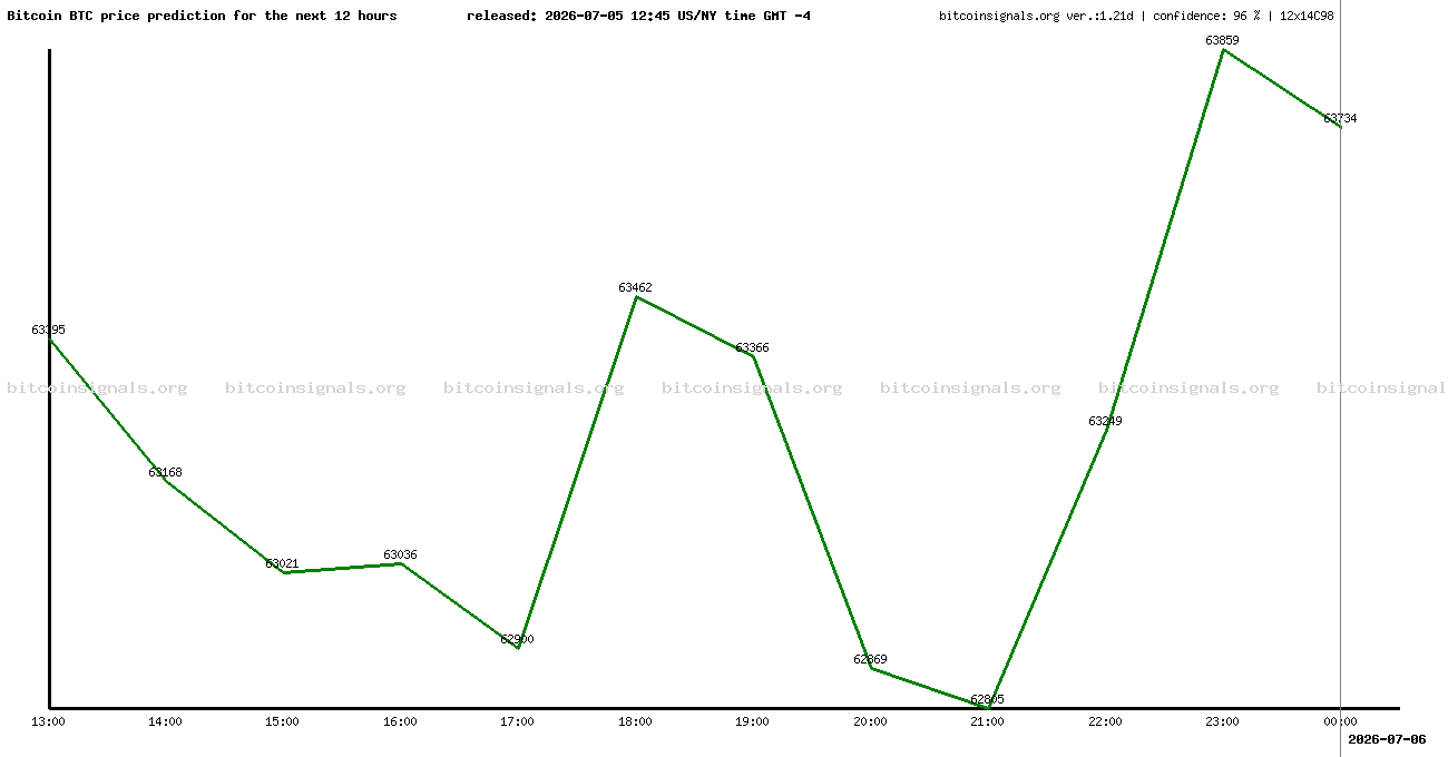 12 hours bitcoin price prediction