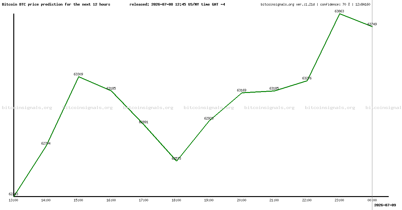 12 hours bitcoin price prediction
