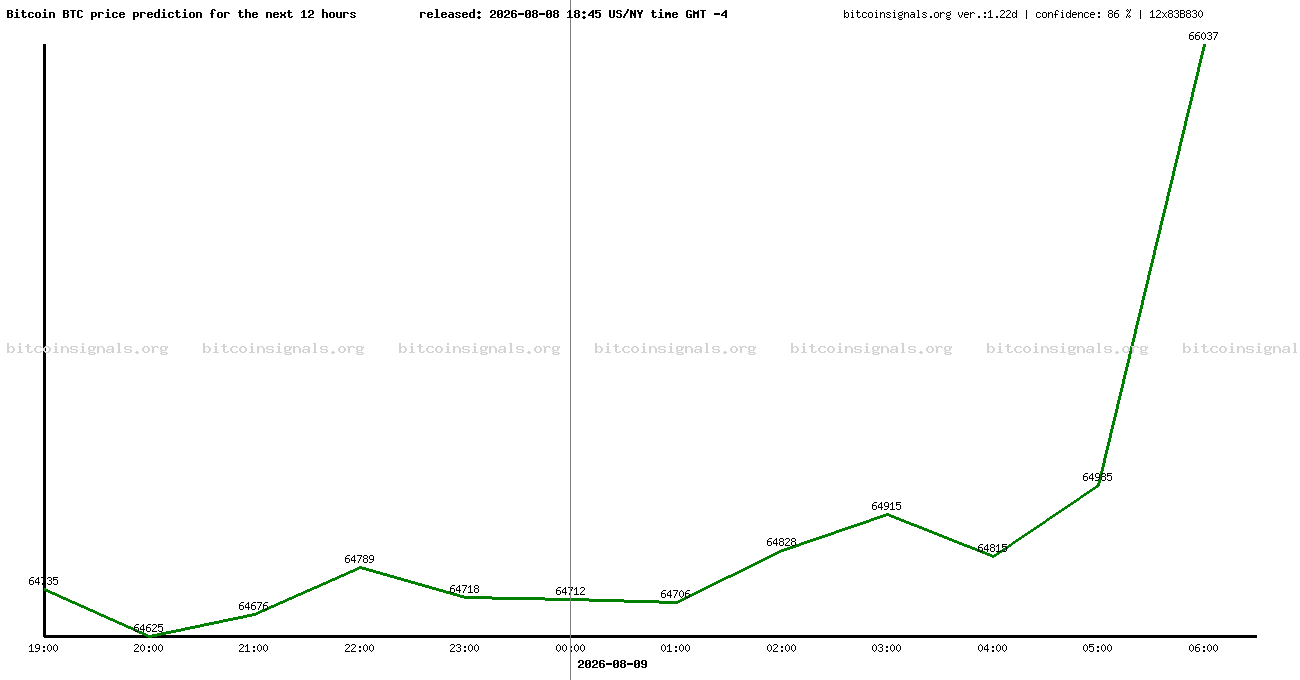 12 hours bitcoin price prediction
