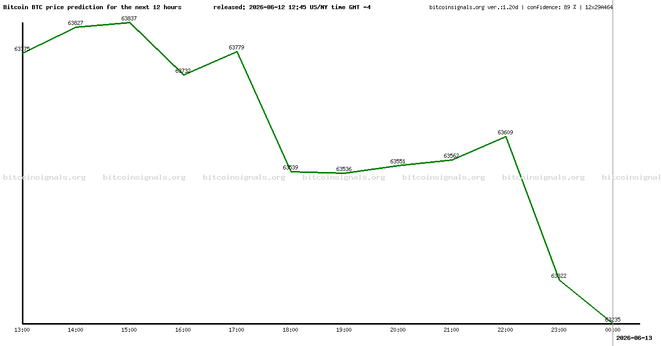 12 hours bitcoin price prediction