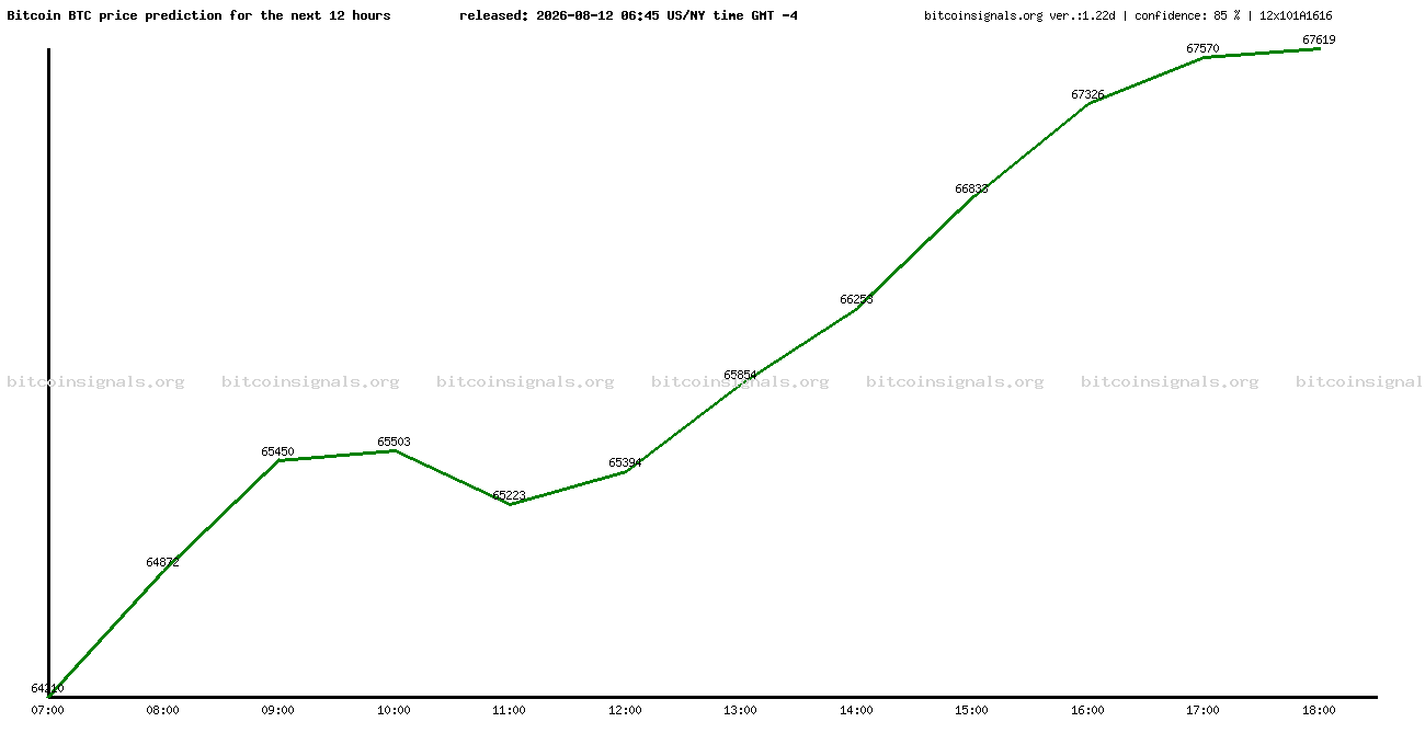 12 hours bitcoin price prediction