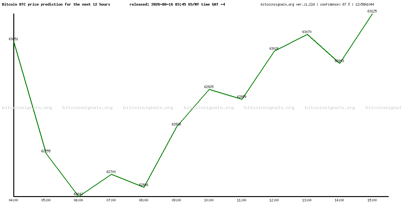 12 hours bitcoin price prediction