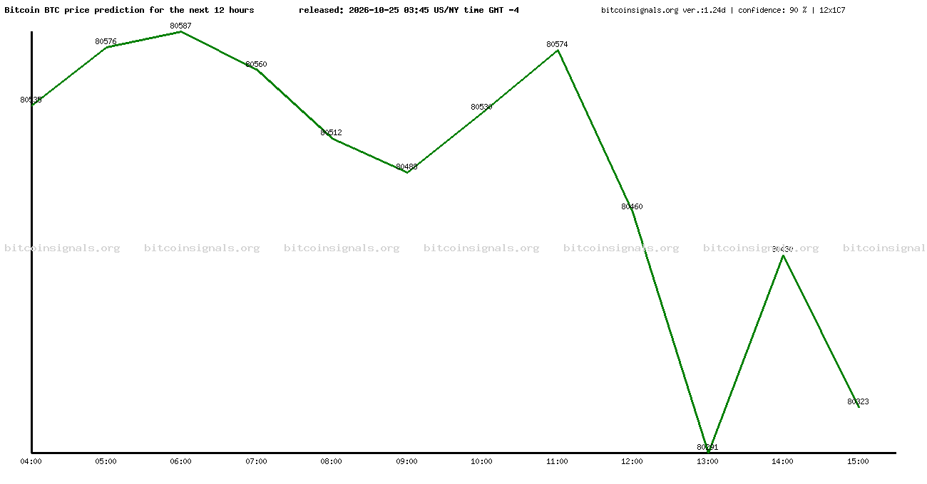 12 hours bitcoin price prediction