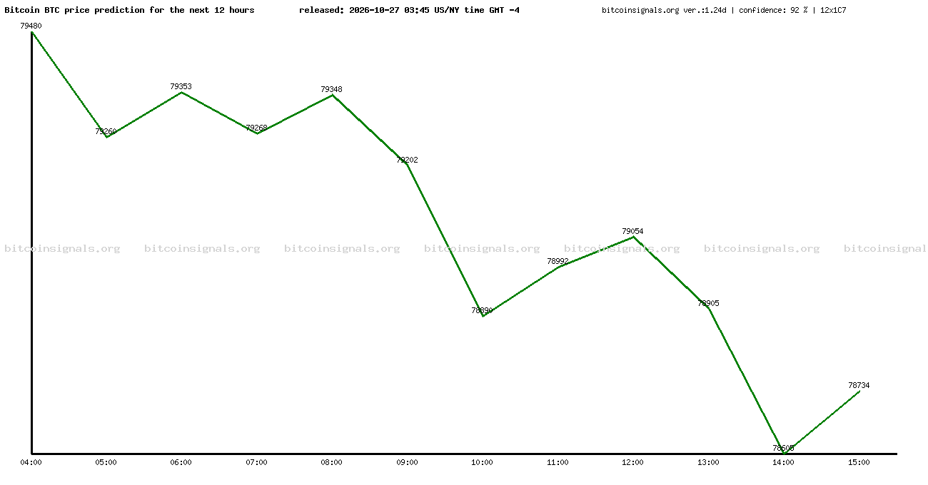 12 hours bitcoin price prediction